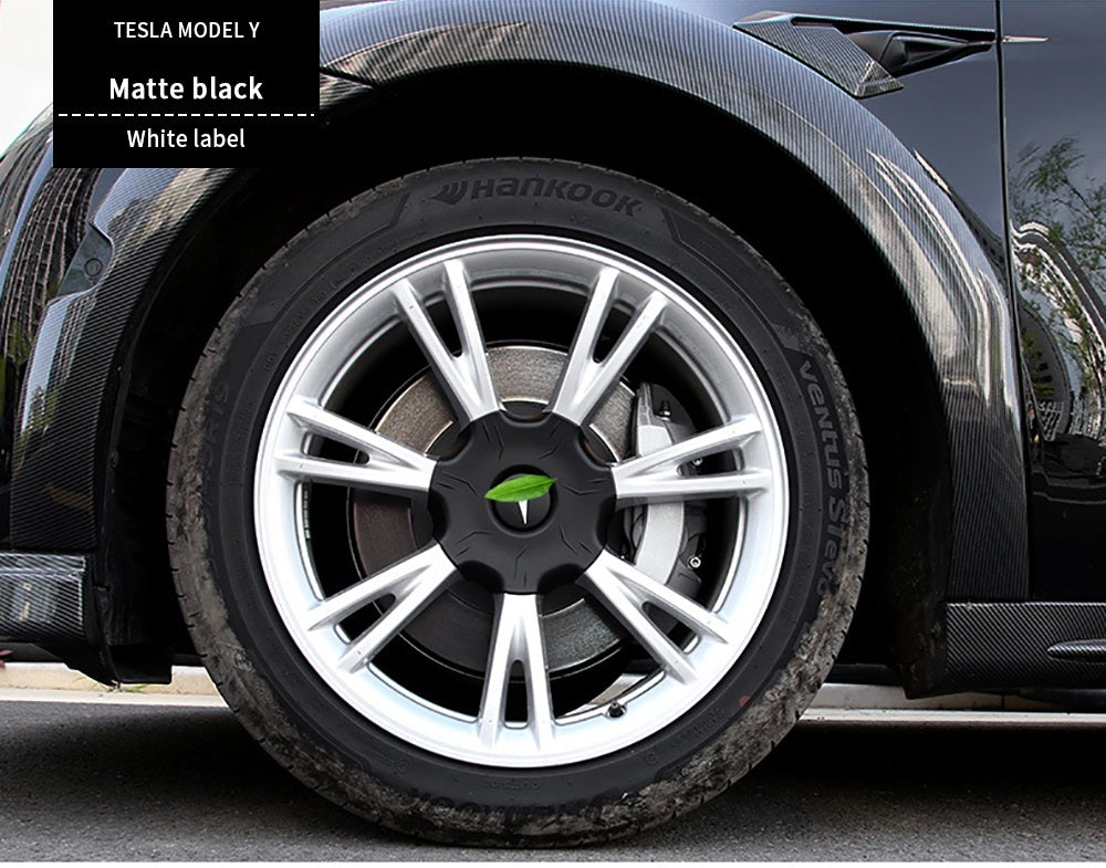 2021 Tesla Model Y 19" Wheel Hub Center Cover Screw Caps