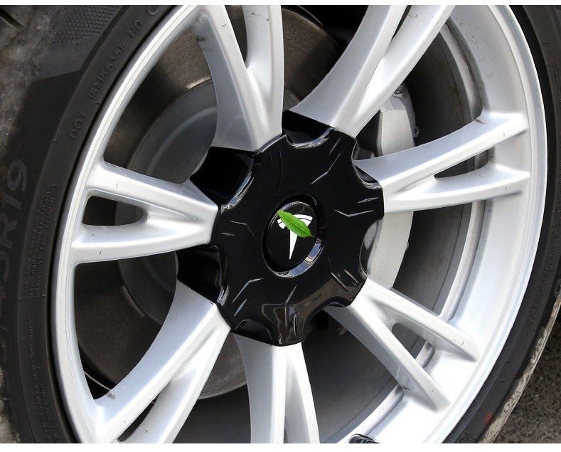 2021 Tesla Model Y 19" Wheel Hub Center Cover Screw Caps