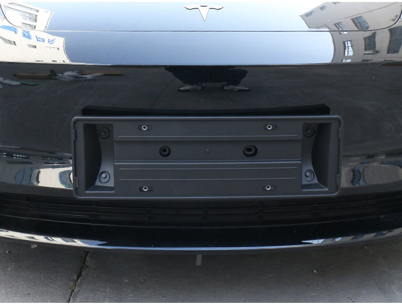 Evtesparts Snap On License Plate Frame Holder For Tesla Model 3 Highland 2023+