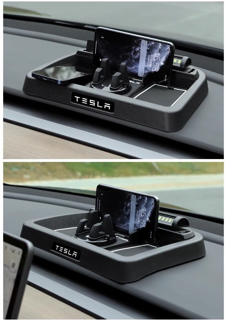 Model 3 & Y Center Console Dashboard Storage Box Multi-Function Tray
