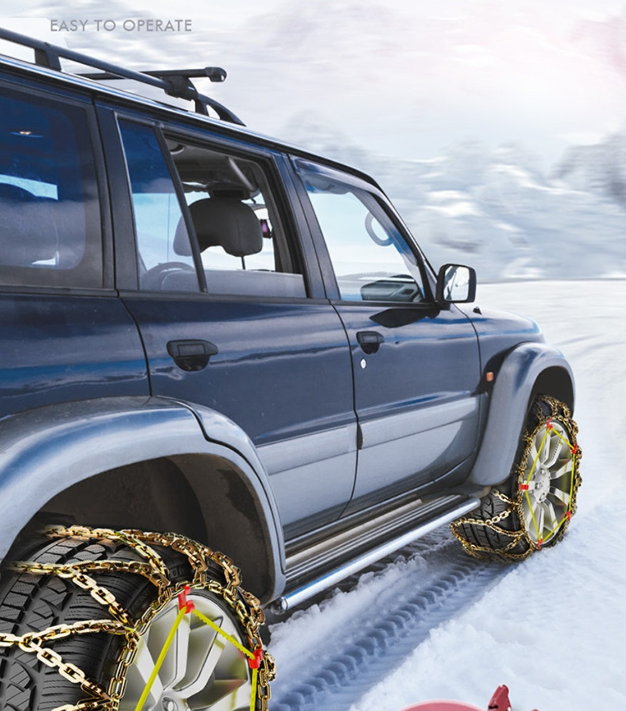 Tire Anti-Slip Snow Chains For Tesla Model 3 Model Y Model X Model S