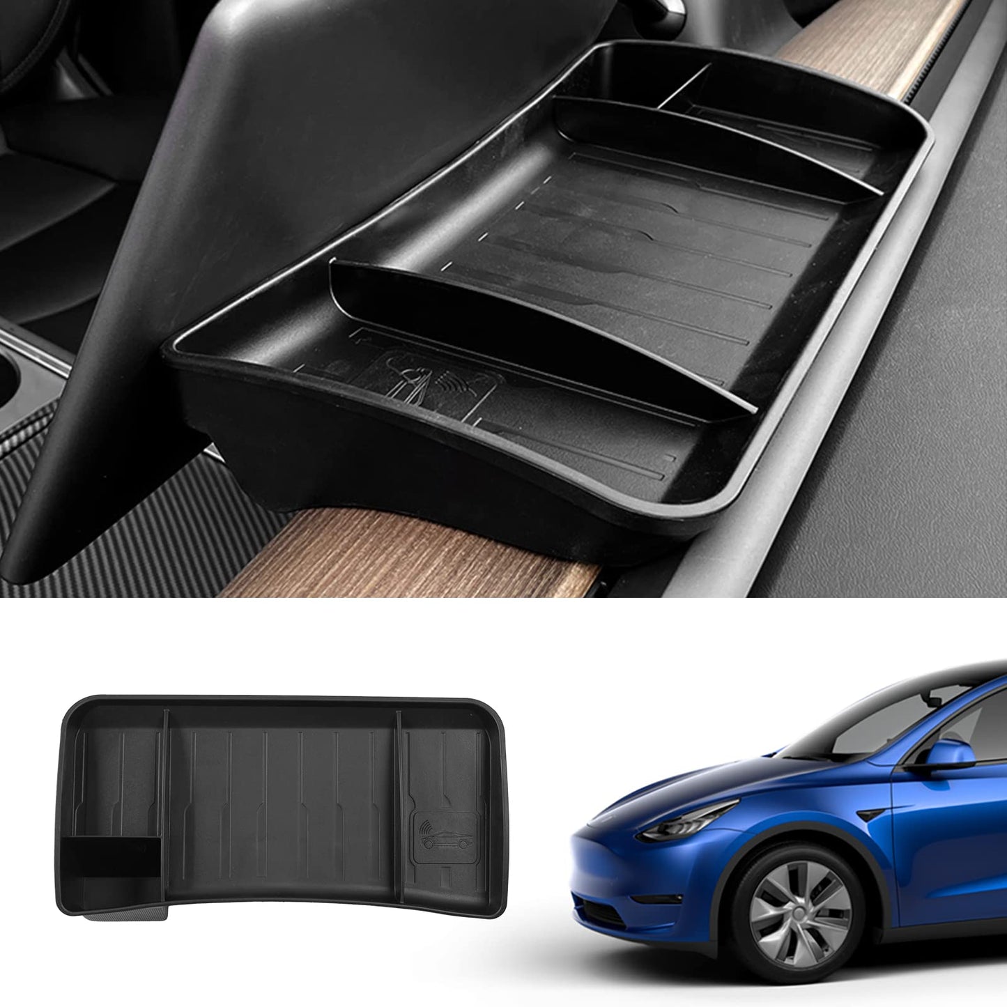 Model 3/Y Dashboard Hidden Storage Box ETC Organizer Tray