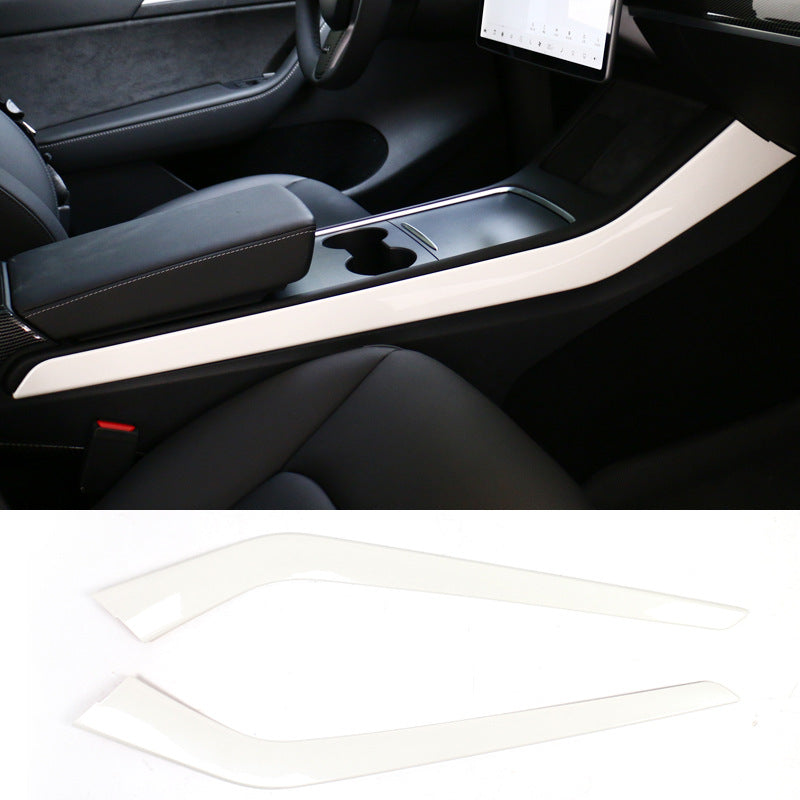 2021+ Tesla Model 3 Y Center Console Side Decorative Trim