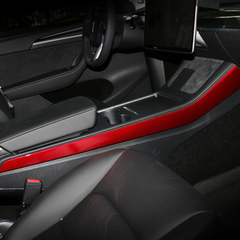 2021+ Tesla Model 3 Y Center Console Side Decorative Trim