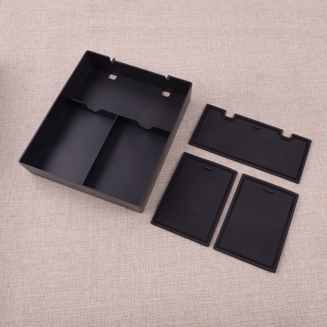 2022 Rivian R1T/R1S Center Console Storage Box Organizer with Non-Slip Mat