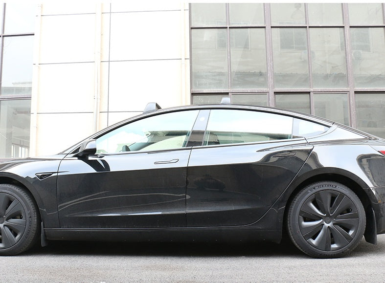 Evtesparts OEM Style TPE Mud Flaps Splash Guard For Tesla Model 3 Highland