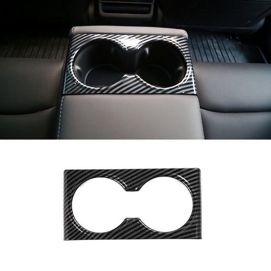 Tesla Model 3 Highland Rear Row Cup Holder Protection Cover Trim