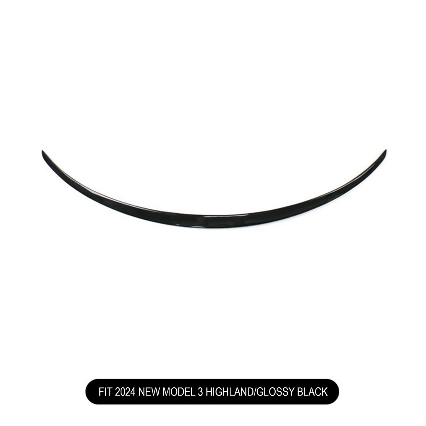 Evtesparts Tesla Model 3 Highland Spoiler Carbon Fiber Rear Trunk Wing