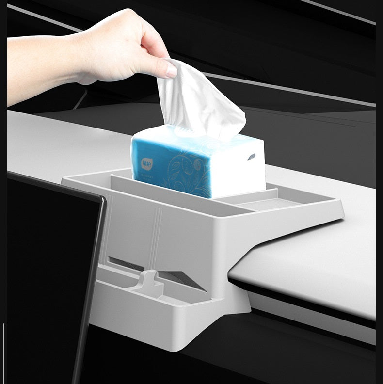 Cybertruck Dashboard Silicone Storage Box Mobile Phone Holder