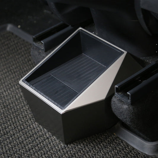 Evtesparts Cybertruck Style Rear Seat Storage Box For Tesla Model Y 2021-2023