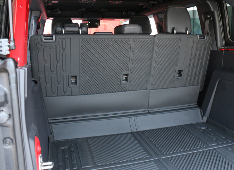 Seat Backrest Mats & Backrest Guard For Ford Mustang Bronco