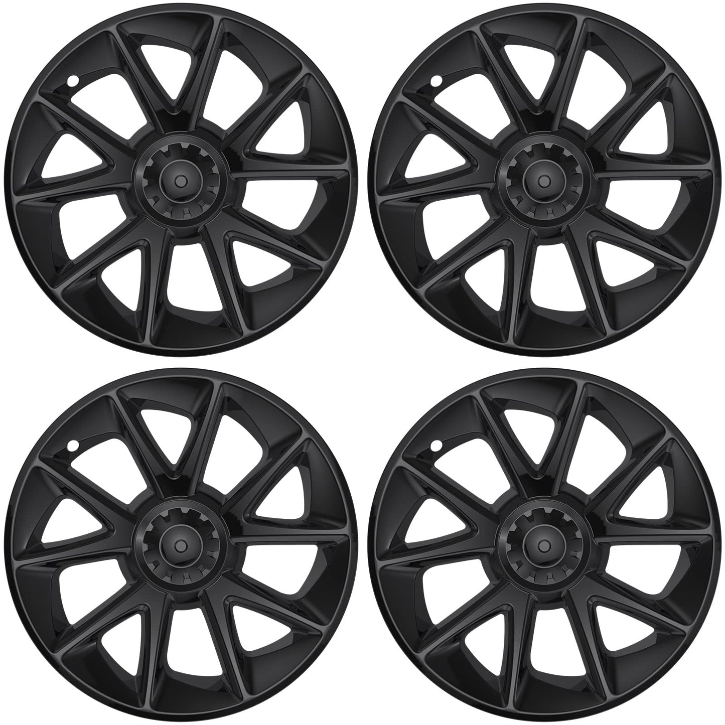 Evtesparts Model 3 18" Areo Wheel Cover Blade Style Hubcaps