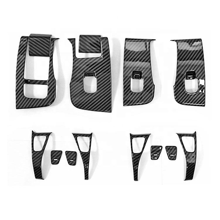 Tesla Model 3 Door Lock Switch Window Lift Button Trim Sticker