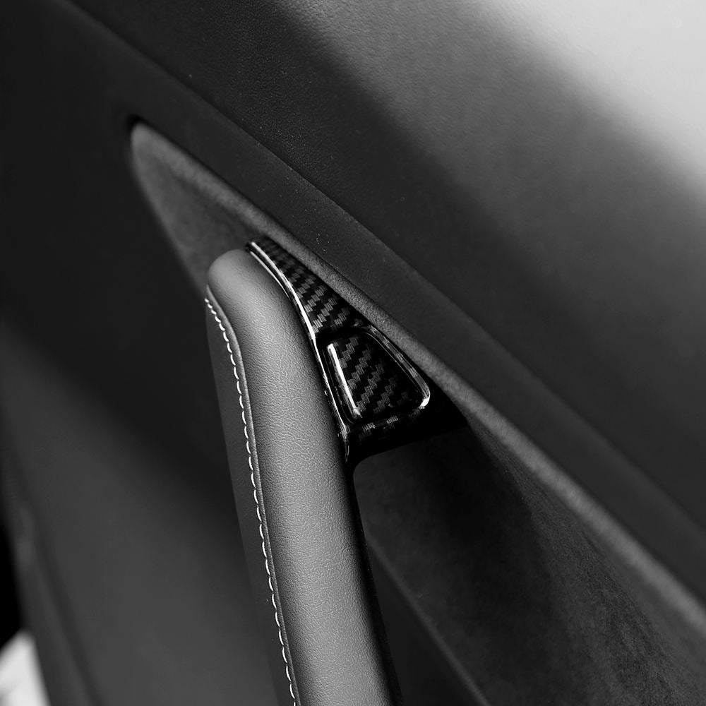 Tesla Model 3 Door Lock Switch Window Lift Button Trim Sticker