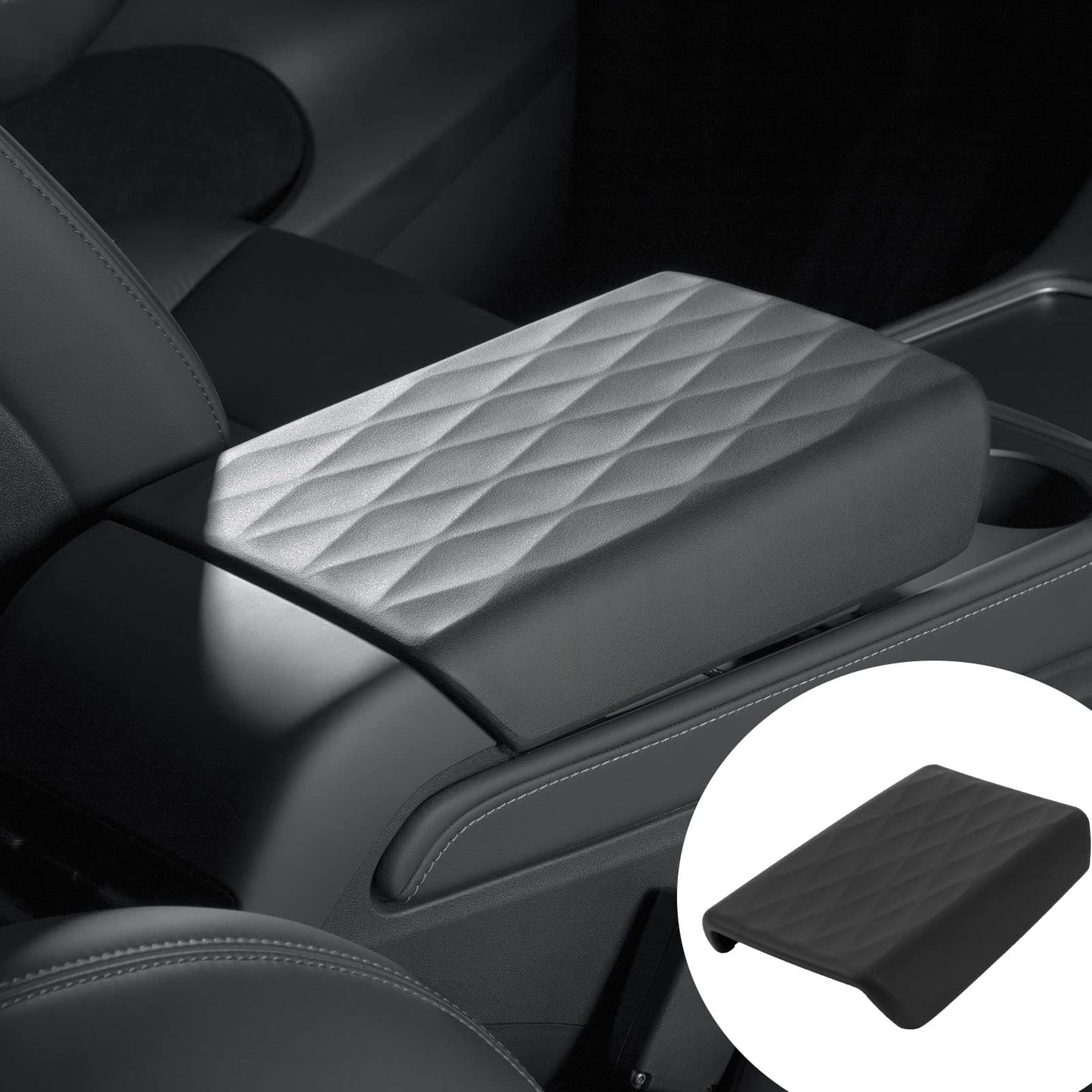 Evtesparts Model 3/Y Center Console Armrest Cover