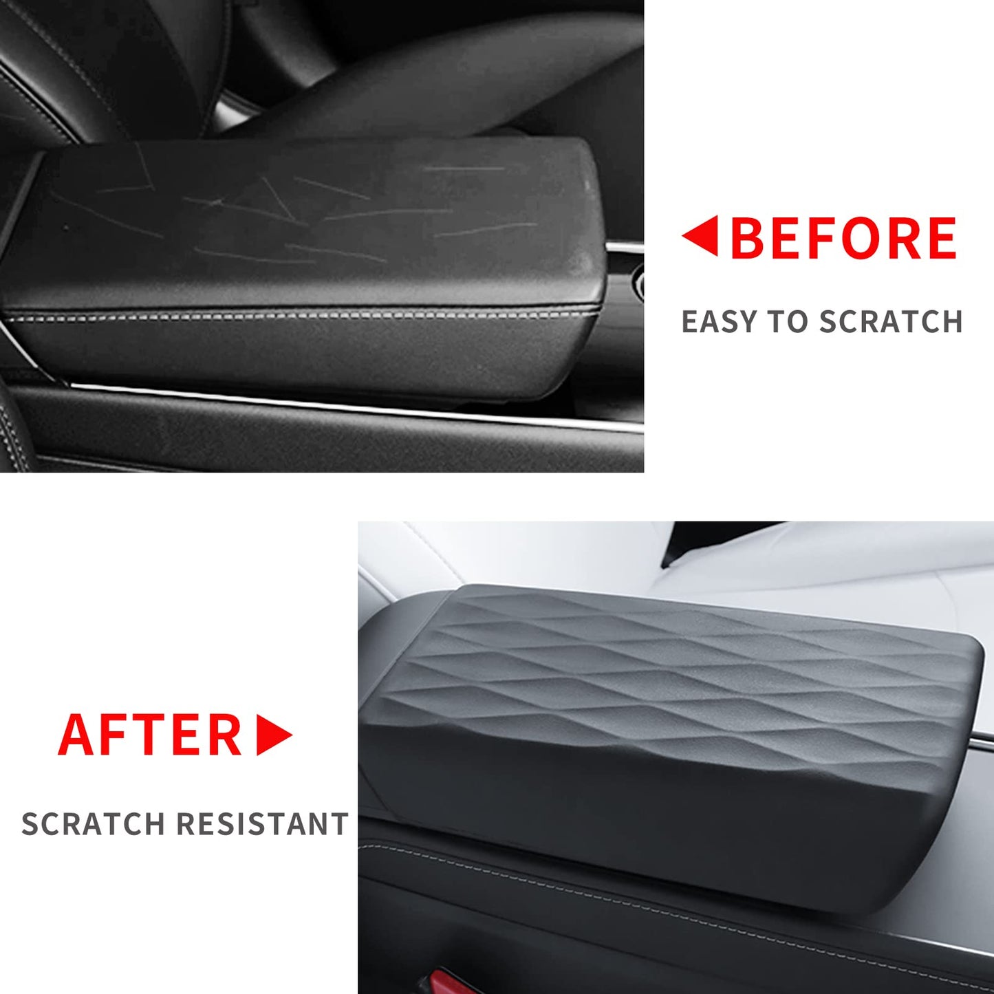 Evtesparts Model 3/Y Center Console Armrest Cover