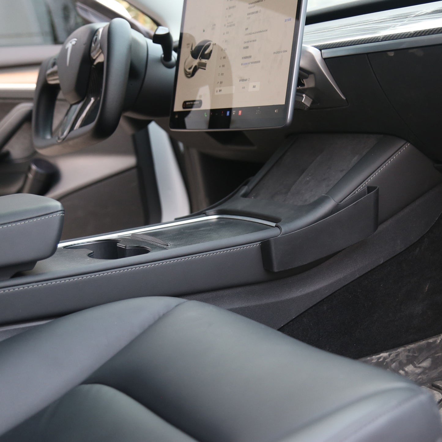 Tesla Model 3/Y Center Console Side Organizer Storage Box