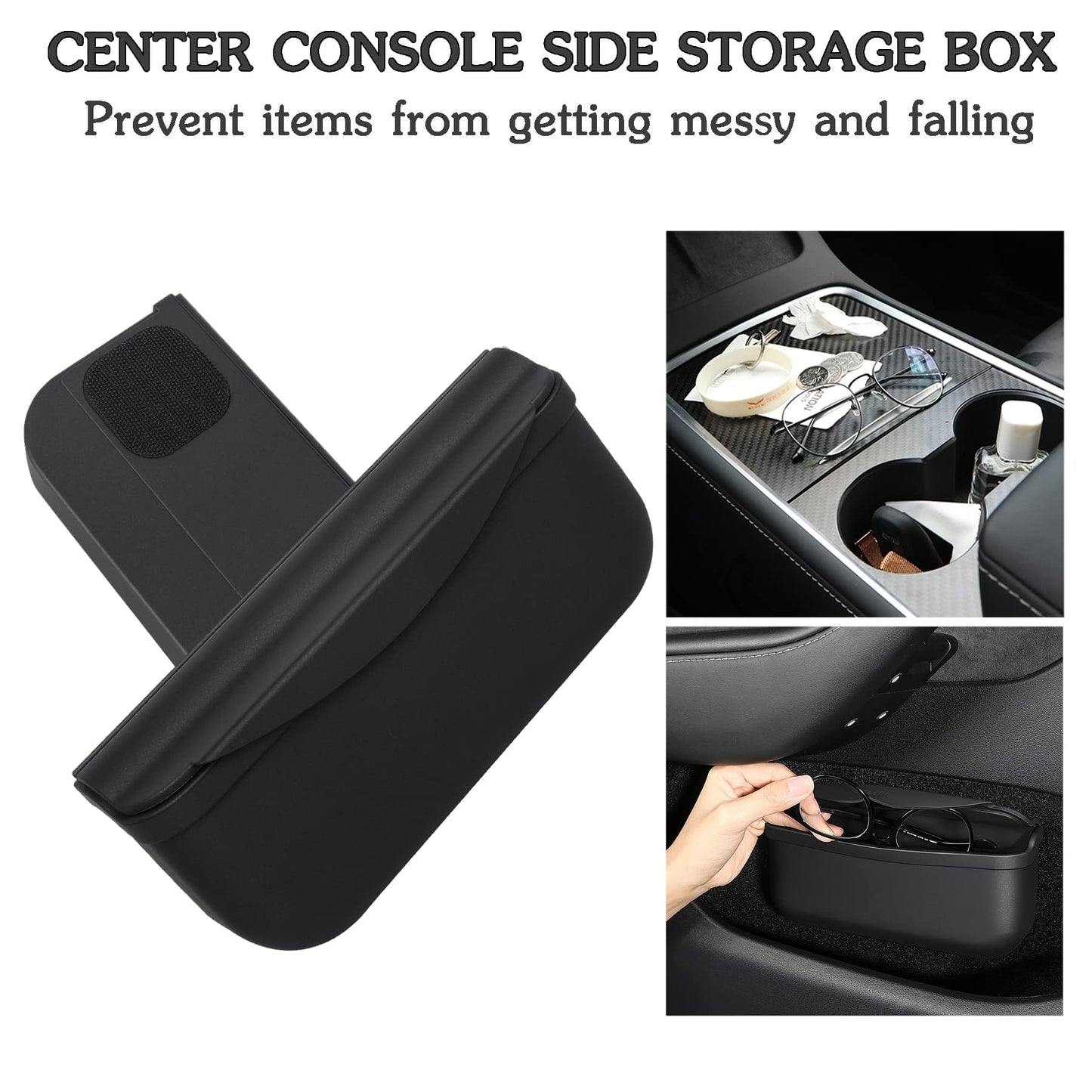 Tesla Model 3/Y Silicone Sunglasses Storage Box Organizer