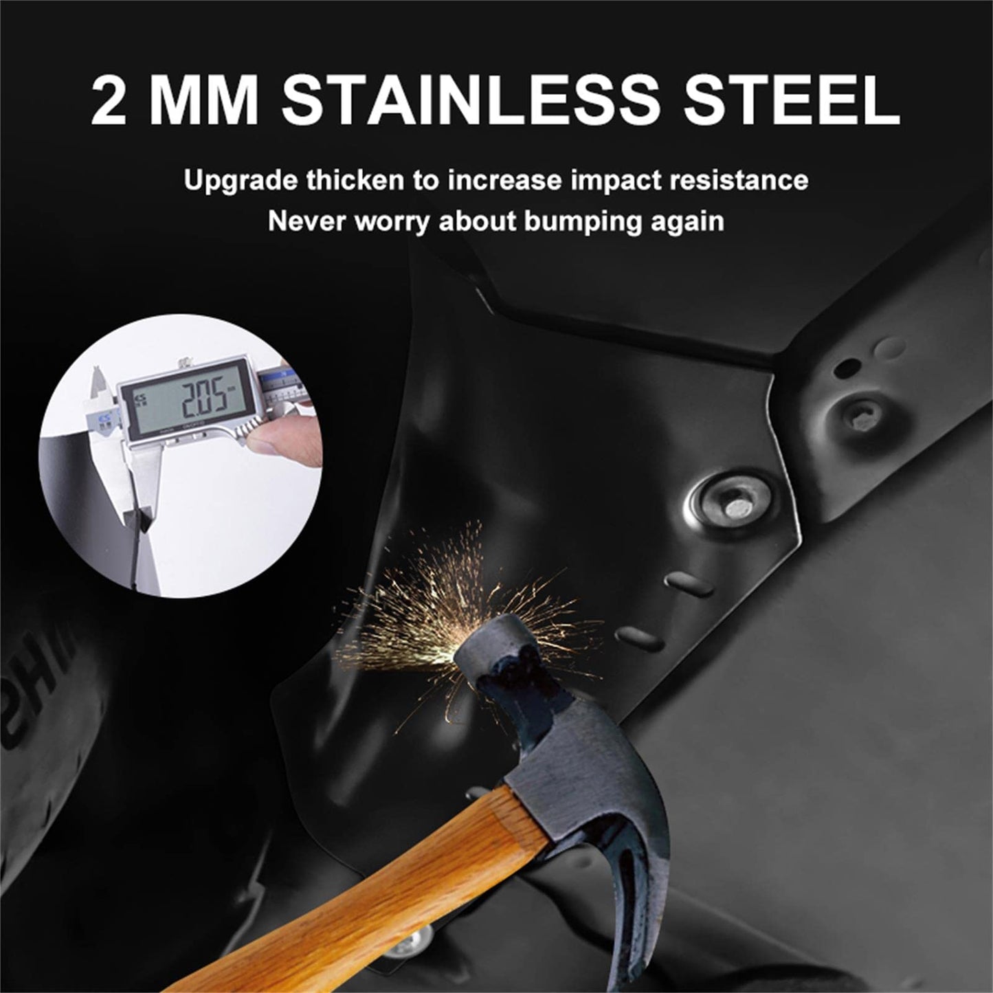 Evtesparts Model Y Coolant Pipe Lower Guard Plate Protector