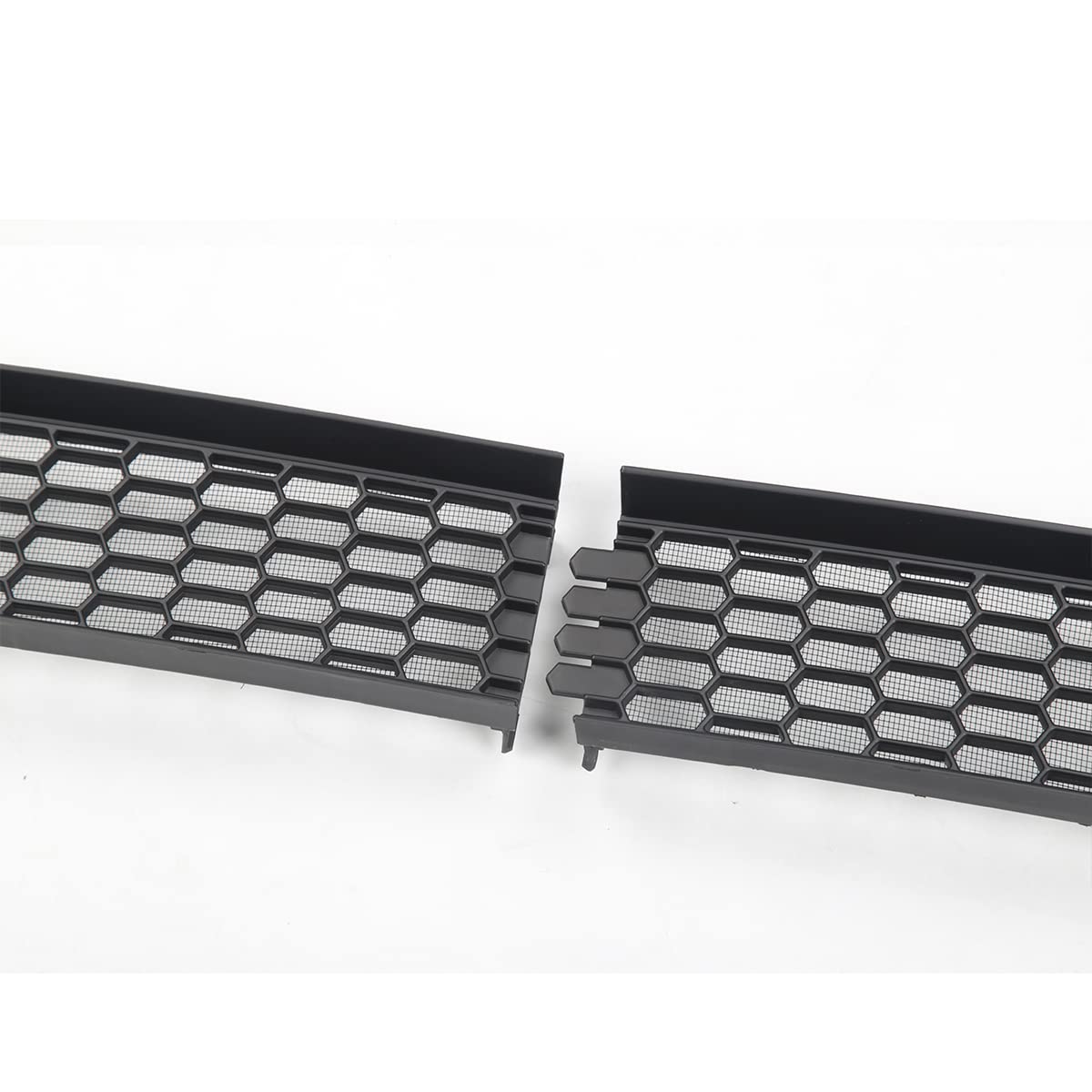 Evtesparts Model 3/Y Front Grille Mesh Insert Net Radiator Cover (2Pcs)