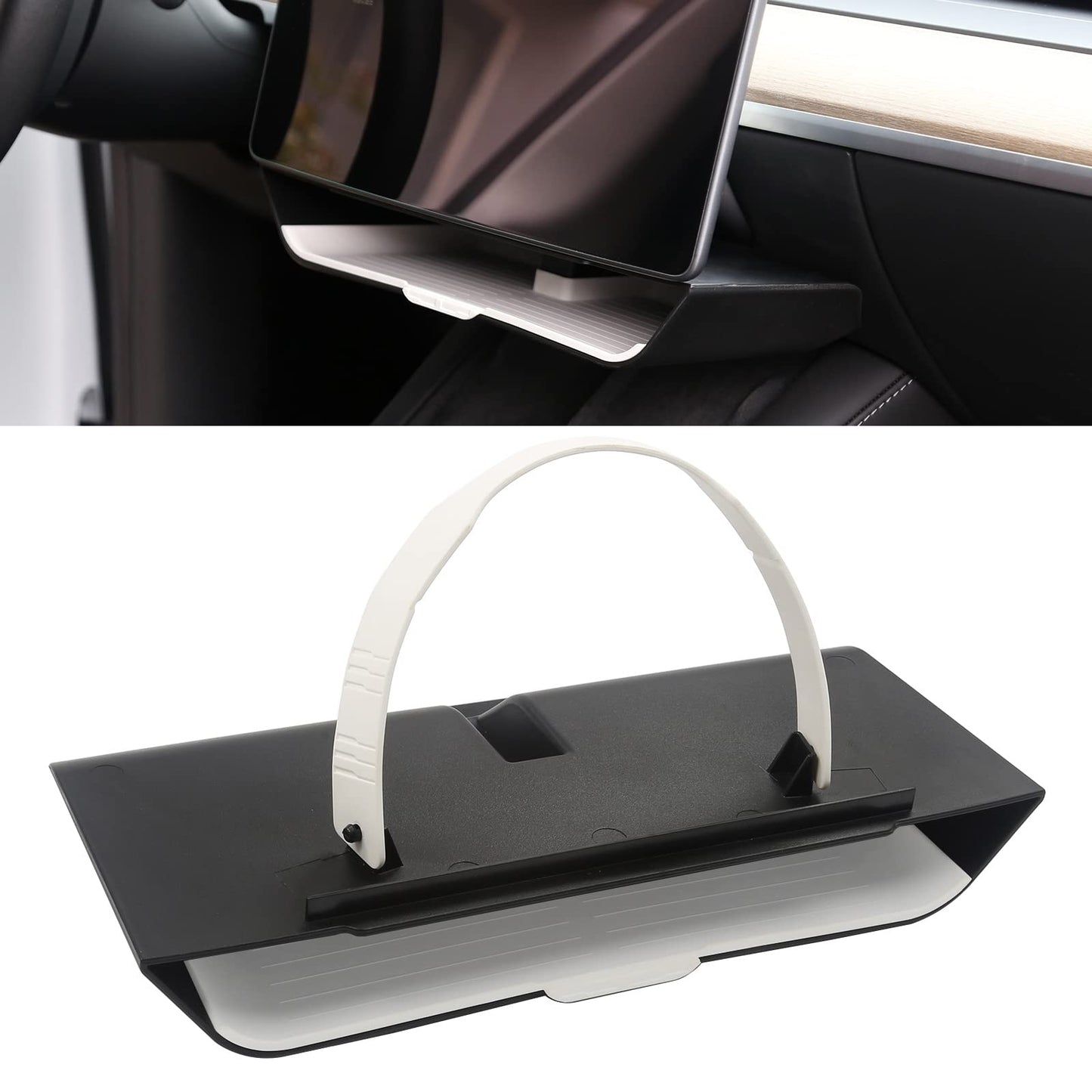Evtesparts Model 3/Y Under Screen Storage Tray Center Console Organizer