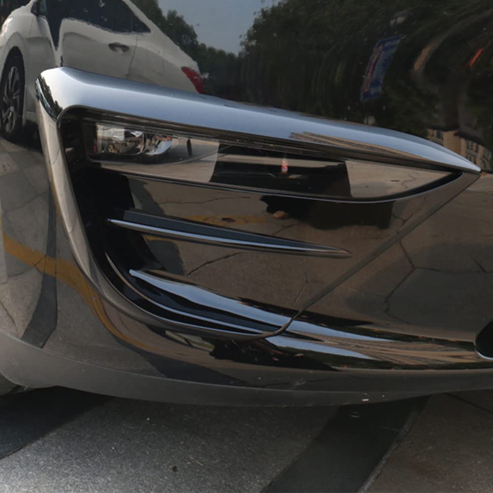 Evtesparts Model Y Fog Light Trim Eyebrow Cover
