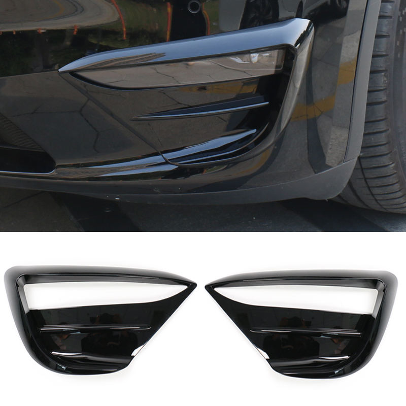 Evtesparts Model Y Fog Light Trim Eyebrow Cover