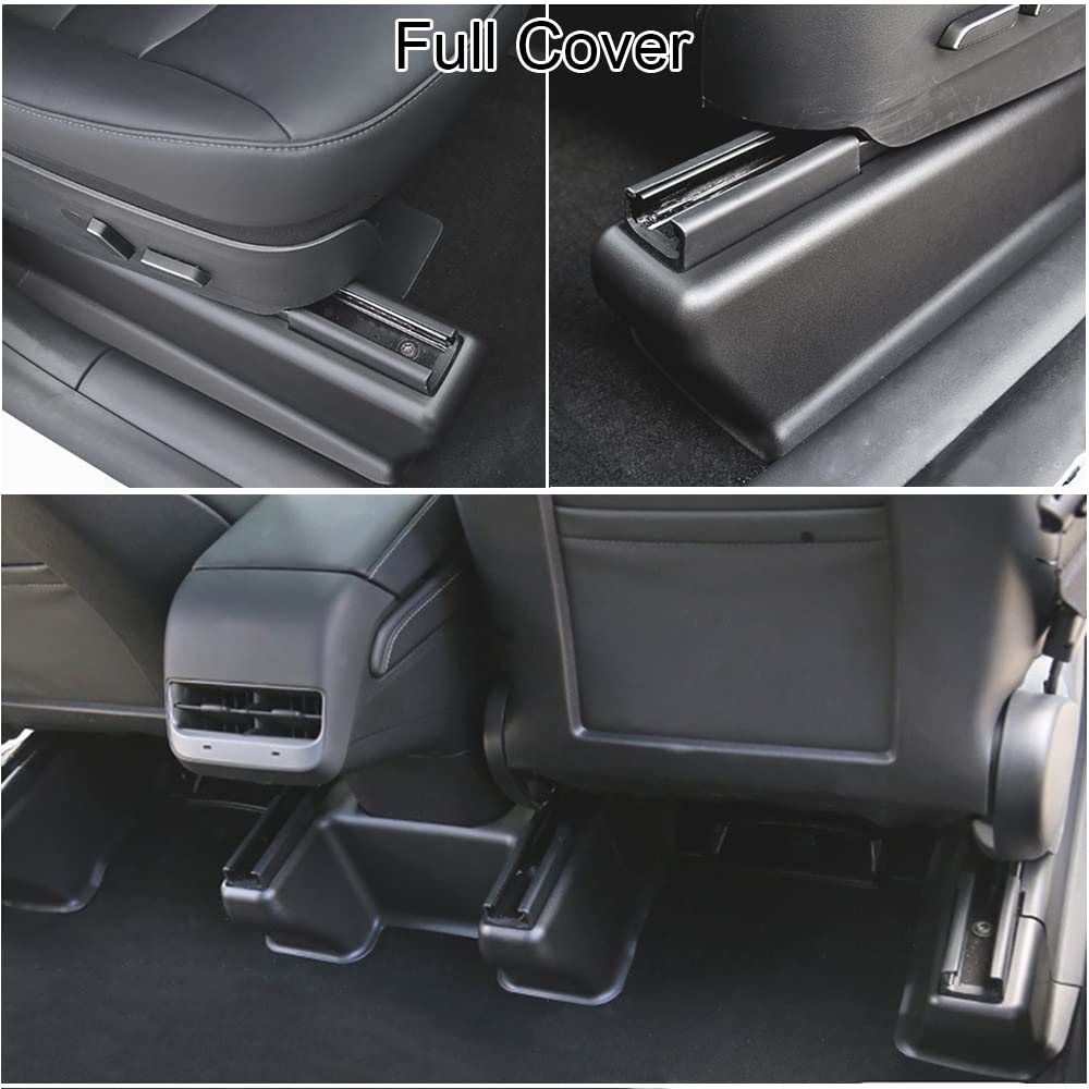 Evtesparts Model Y Seat Slide Rail Covers Seat Corner Guard Protector (7Pcs)
