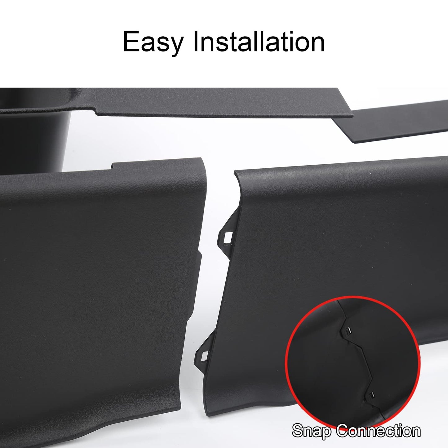 Evtesparts Model Y Seat Slide Rail Covers Seat Corner Guard Protector (7Pcs)