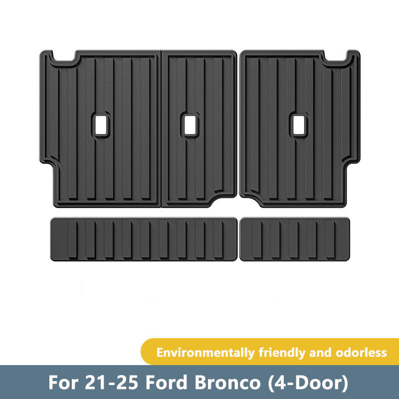 TPE Eco-friendly Floor Mats For 2021-2025 Ford Bronco (4-Door)