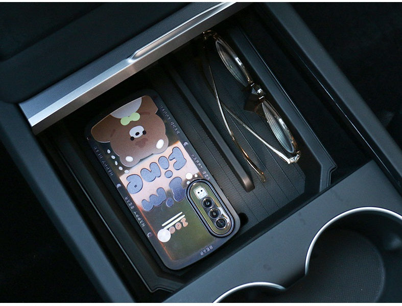 Tesla Model 3 Highland Center Console Armrest Organizer Double Layer