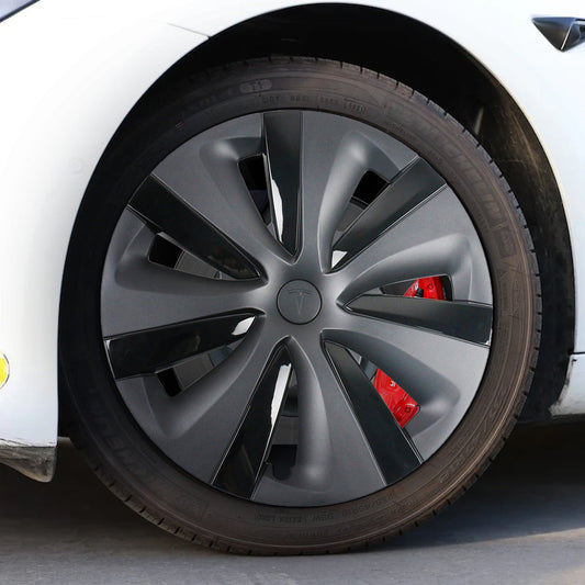 Evtesparts Model 3 Highland 18" Wheel Covers Hubcaps Inspired By Model S Wheel Style