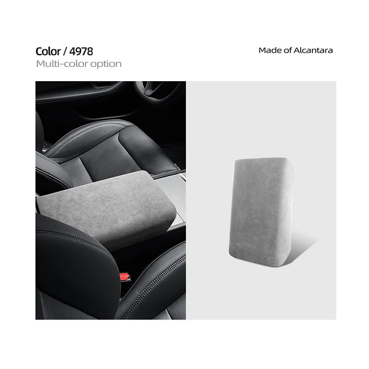 Tesla Model 3 Highland Alcantara Armrest Cover