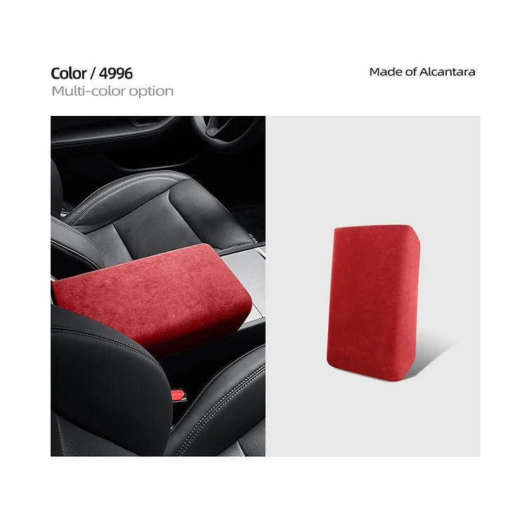 Tesla Model 3 Highland Alcantara Armrest Cover