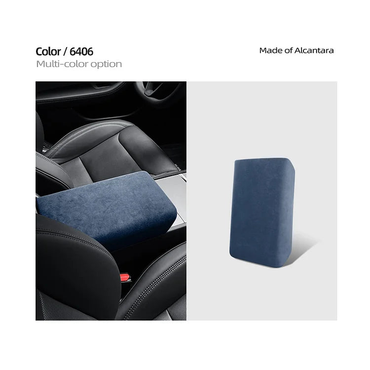 Tesla Model 3 Highland Alcantara Armrest Cover