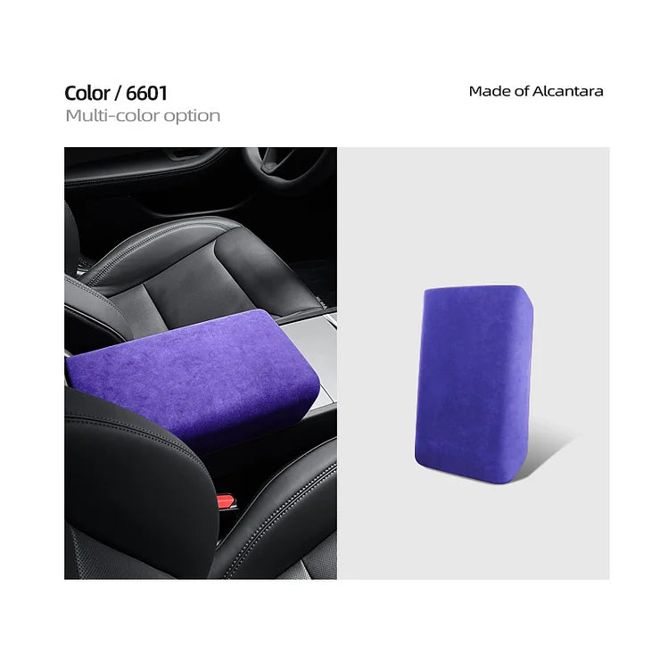 Tesla Model 3 Highland Alcantara Armrest Cover