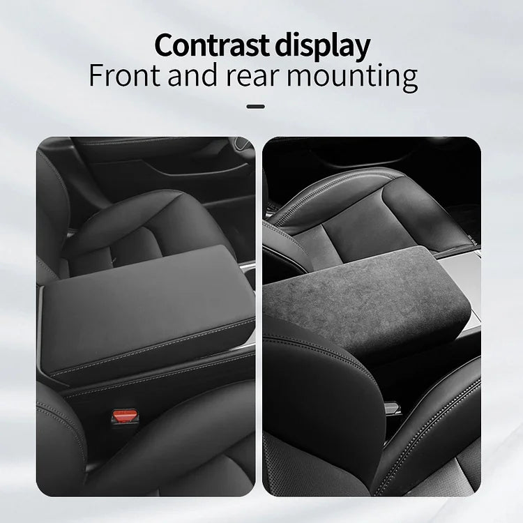 Tesla Model 3 Highland Alcantara Armrest Cover