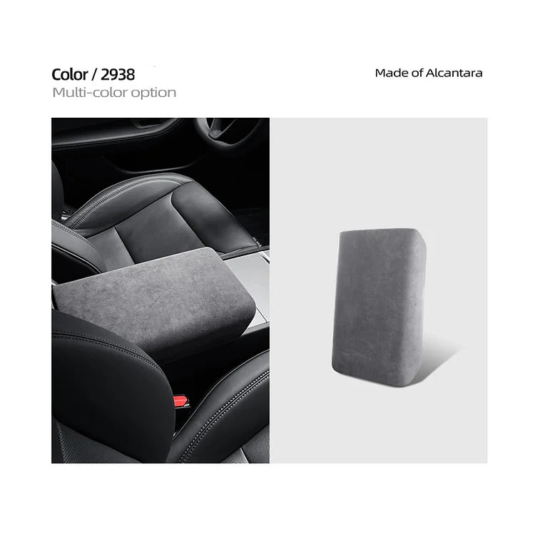 Tesla Model 3 Highland Alcantara Armrest Cover