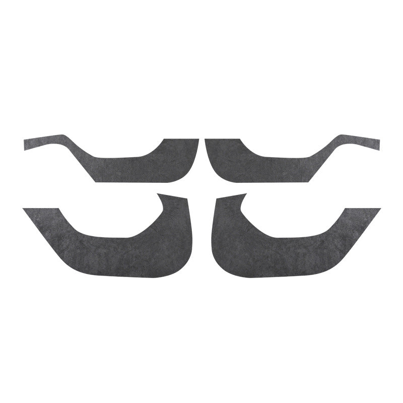 Tesla Model 3 Highland Alcantara Interior Door Anti-Kick Pads 4Pcs