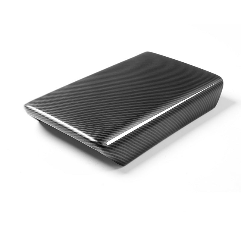Tesla Model 3 Highland Carbon Fiber Armrest Box Cover Interior Accessories