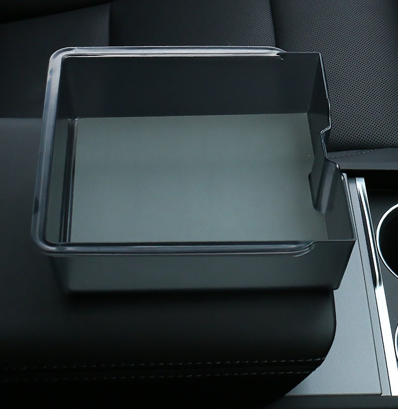 Tesla Model 3 Highland Center Console Armrest Storage Box- Ice Crystal Color