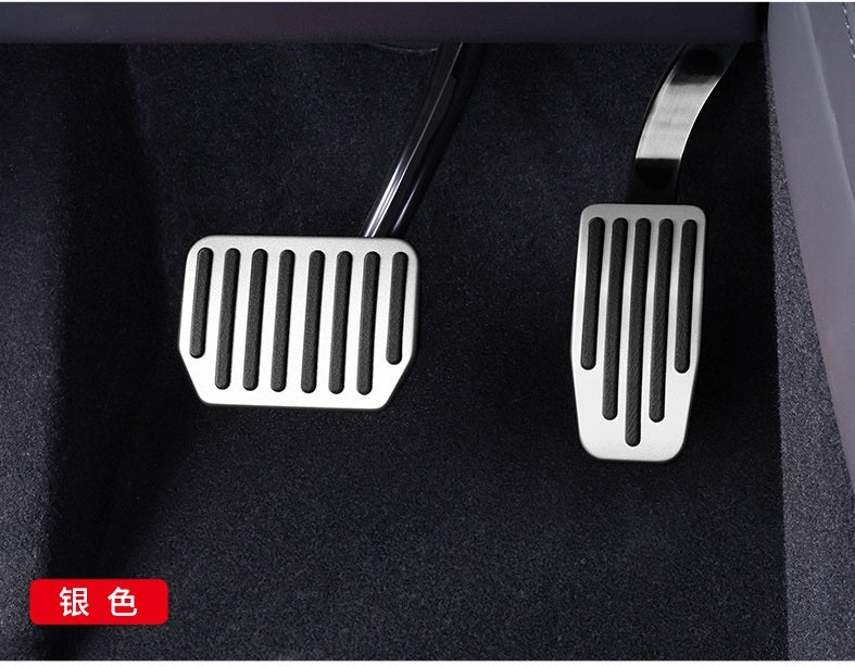 Tesla Model 3 Highland Foot Pedals Anti-slip Brake Pedal Pad Cover Aluminum Alloy