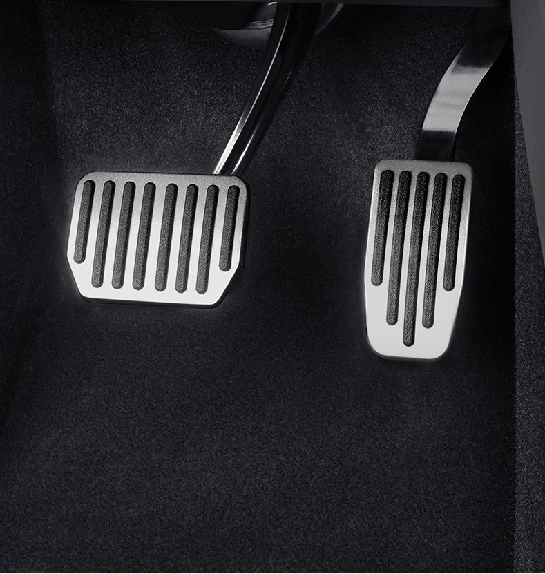 tesla model 3 pedals Tesla Model 3 Highland Foot Pedals Anti-slip Brake Pedal Pad Cover Aluminum Alloy