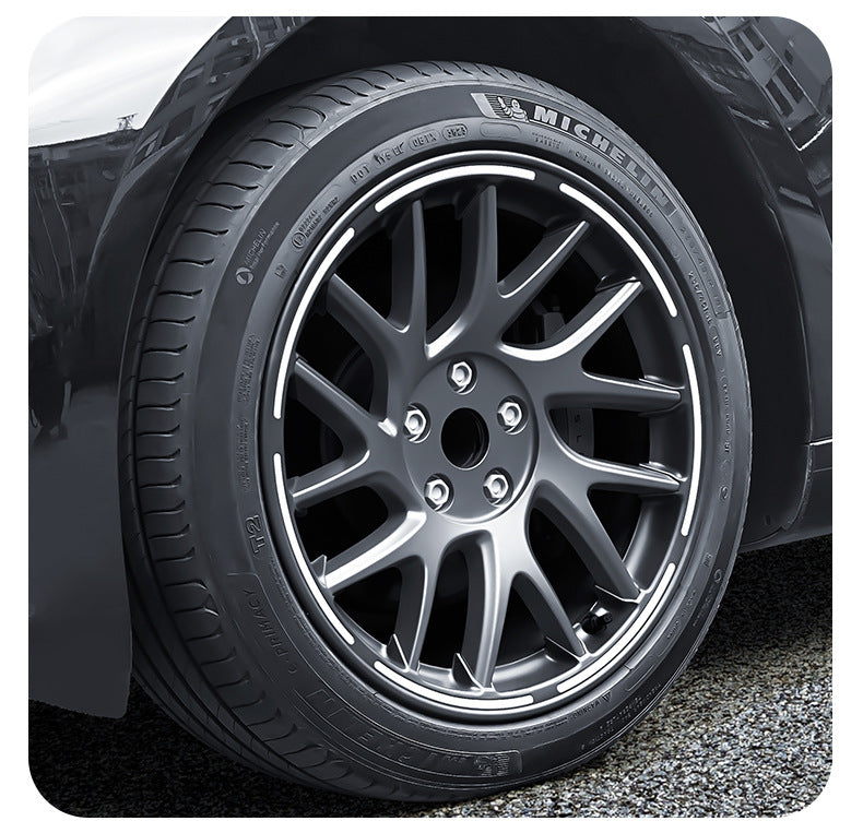 Tesla Model 3 Highland Luminous Wheel Hub Cover Rim Protector Half Pack Style