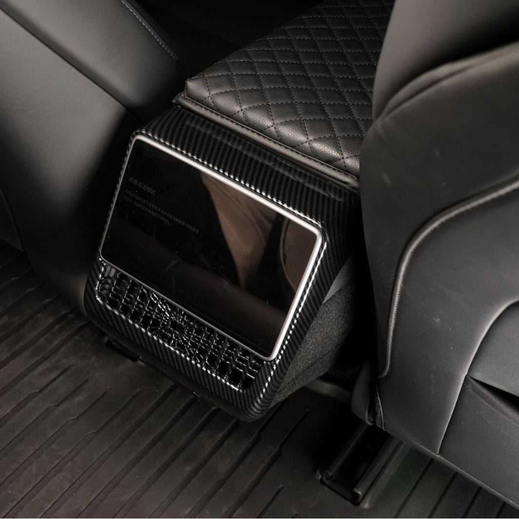 Tesla Model 3 Highland Plaid Rear Air Conditioning Vent Protective Cover