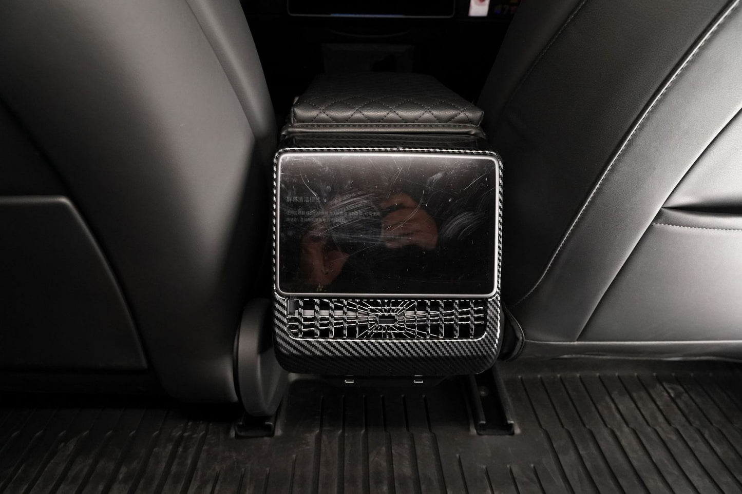 Tesla Model 3 Highland Plaid Rear Air Conditioning Vent Protective Cover