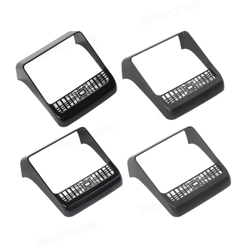 Tesla Model 3 Highland Plaid Rear Air Conditioning Vent Protective Cover