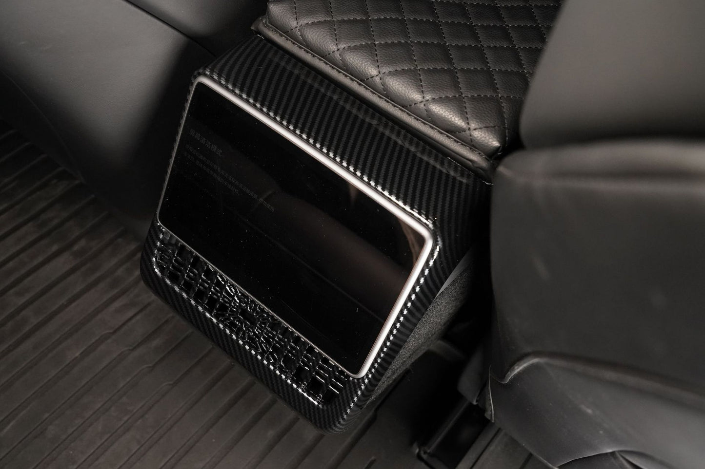 Tesla Model 3 Highland Plaid Rear Air Conditioning Vent Protective Cover