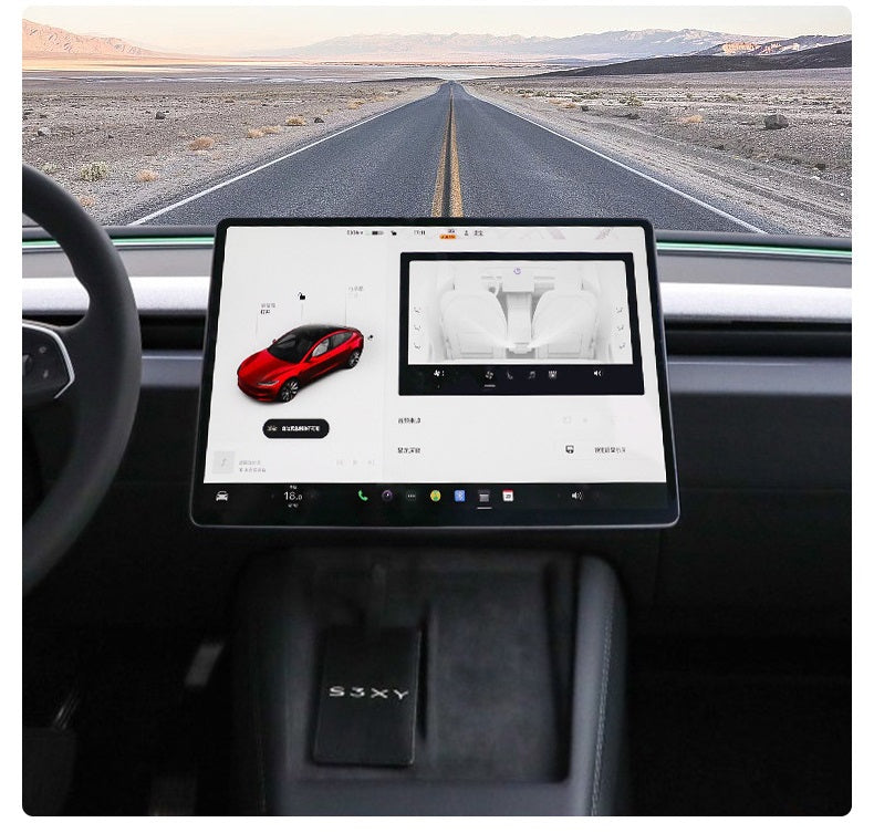 Tesla Model 3 Highland Screen Swivel Mount Center Console Rotating Bracket Kit