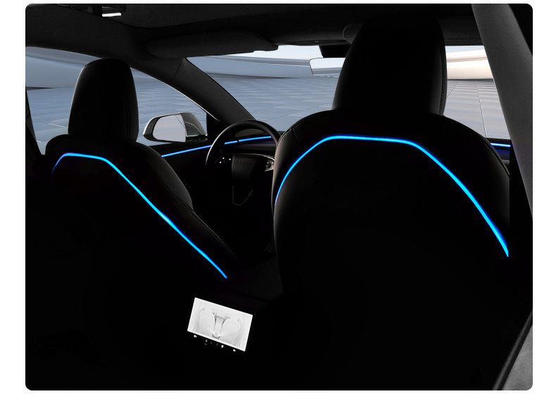 Tesla Model 3 Highland Seat Backrest LED Ambient Lighting